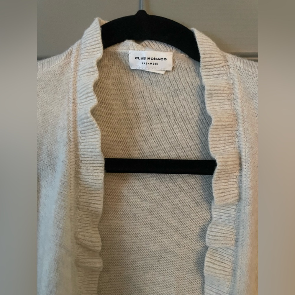 100% Club Monaco Cashmere Sweater